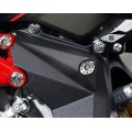 Motocorse Billet Titanium Frame Plate Plug Kit for MV Agusta 3 cylinder Models Motocorse Billet Titanium Frame Plate Plug Kit for MV Agusta 3 cylinder Models